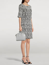 Robe en tweed - Black & White