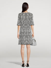 Robe en tweed - Black & White