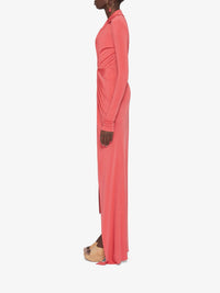 Robe drapée - Coral