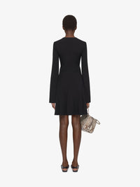 Robe à détail 4G Liquid - Black