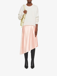 Jupe en satin et dentelle - Blush Pink