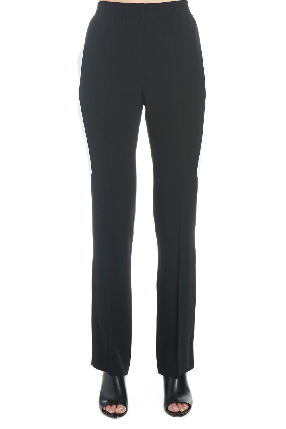 Graphic stripe trousers - Black