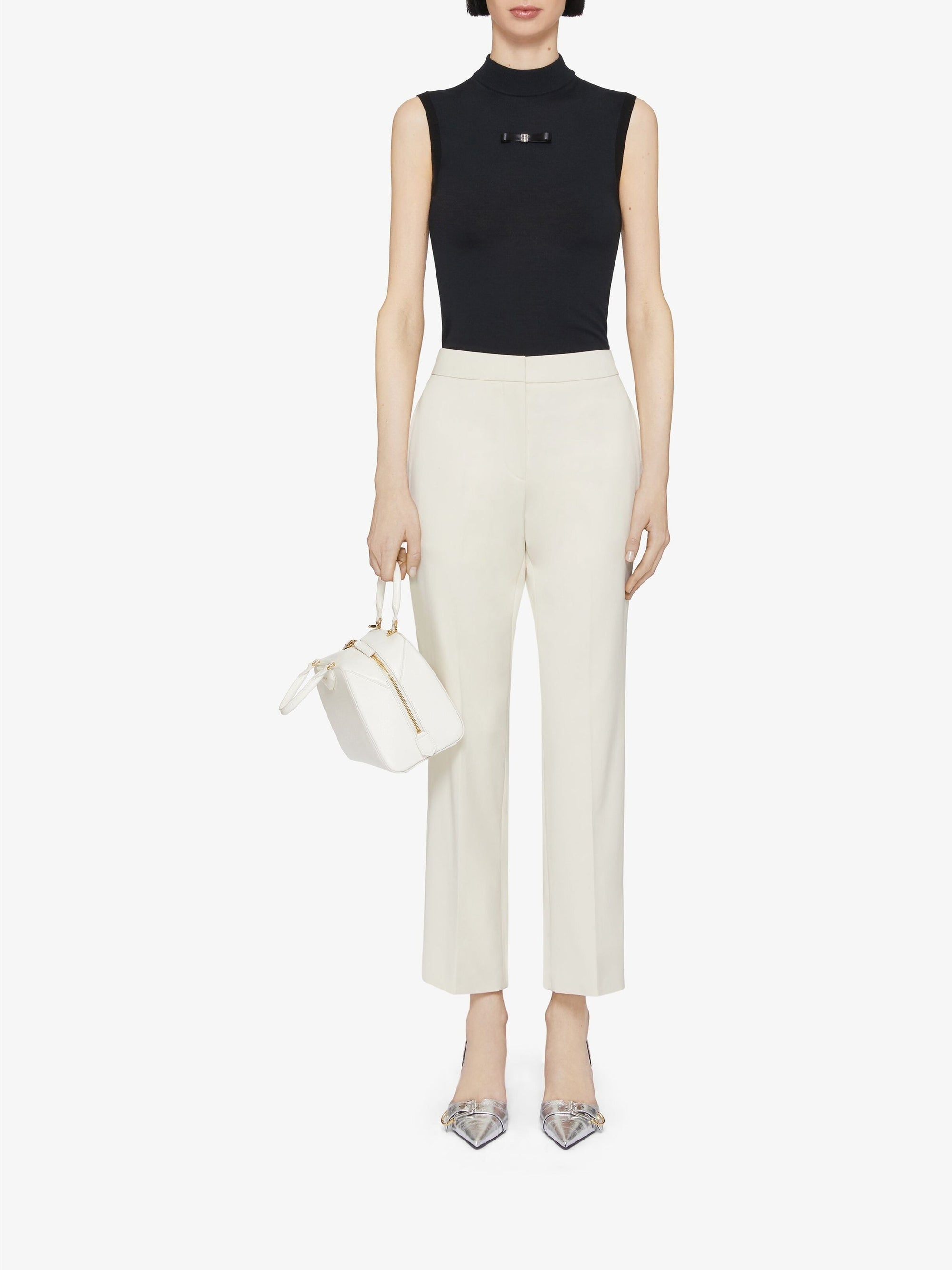 CROPPED TAILORED PANTS
