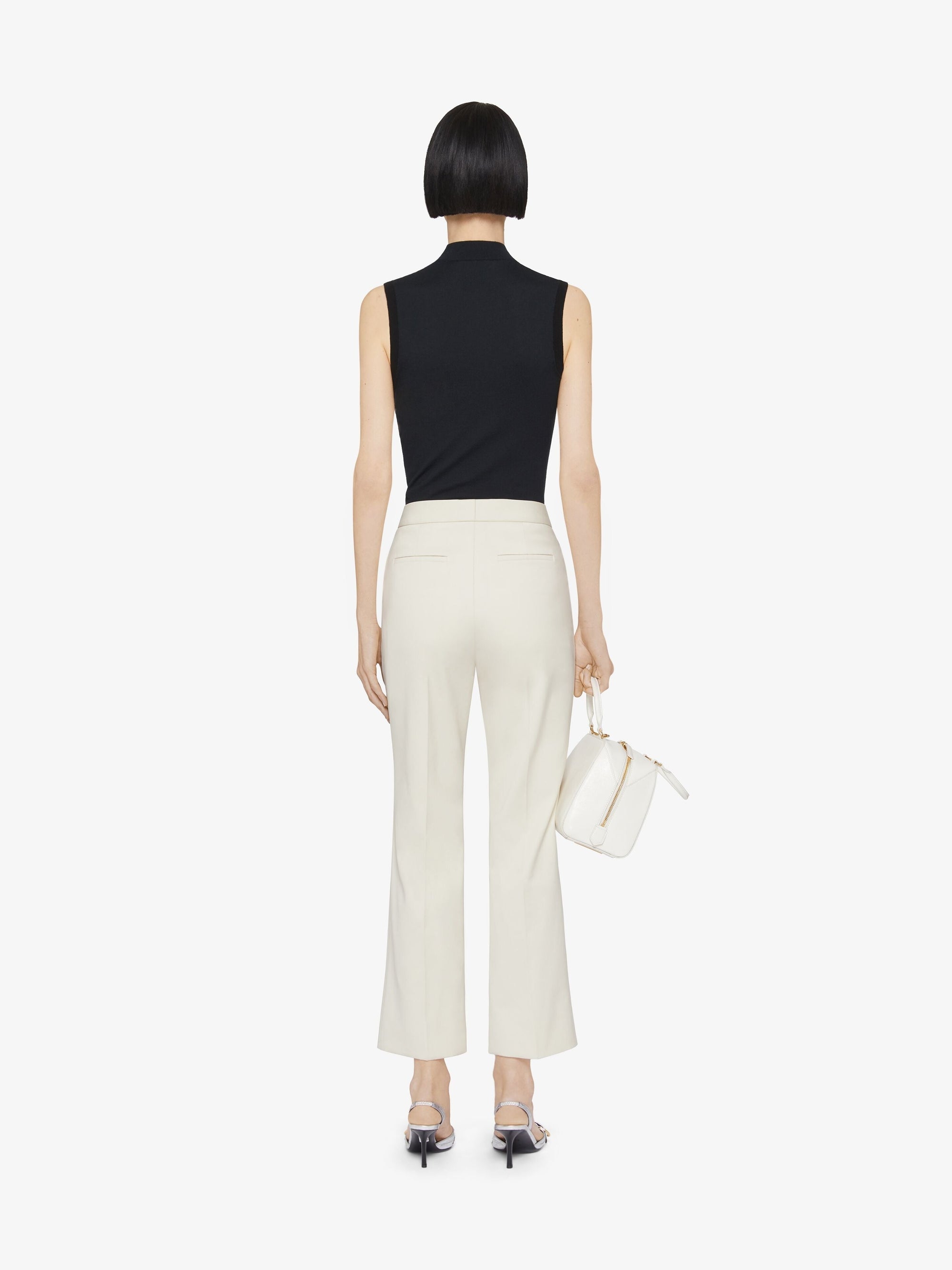CROPPED TAILORED PANTS