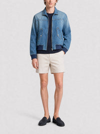 Bomber en denim - Medium Blue