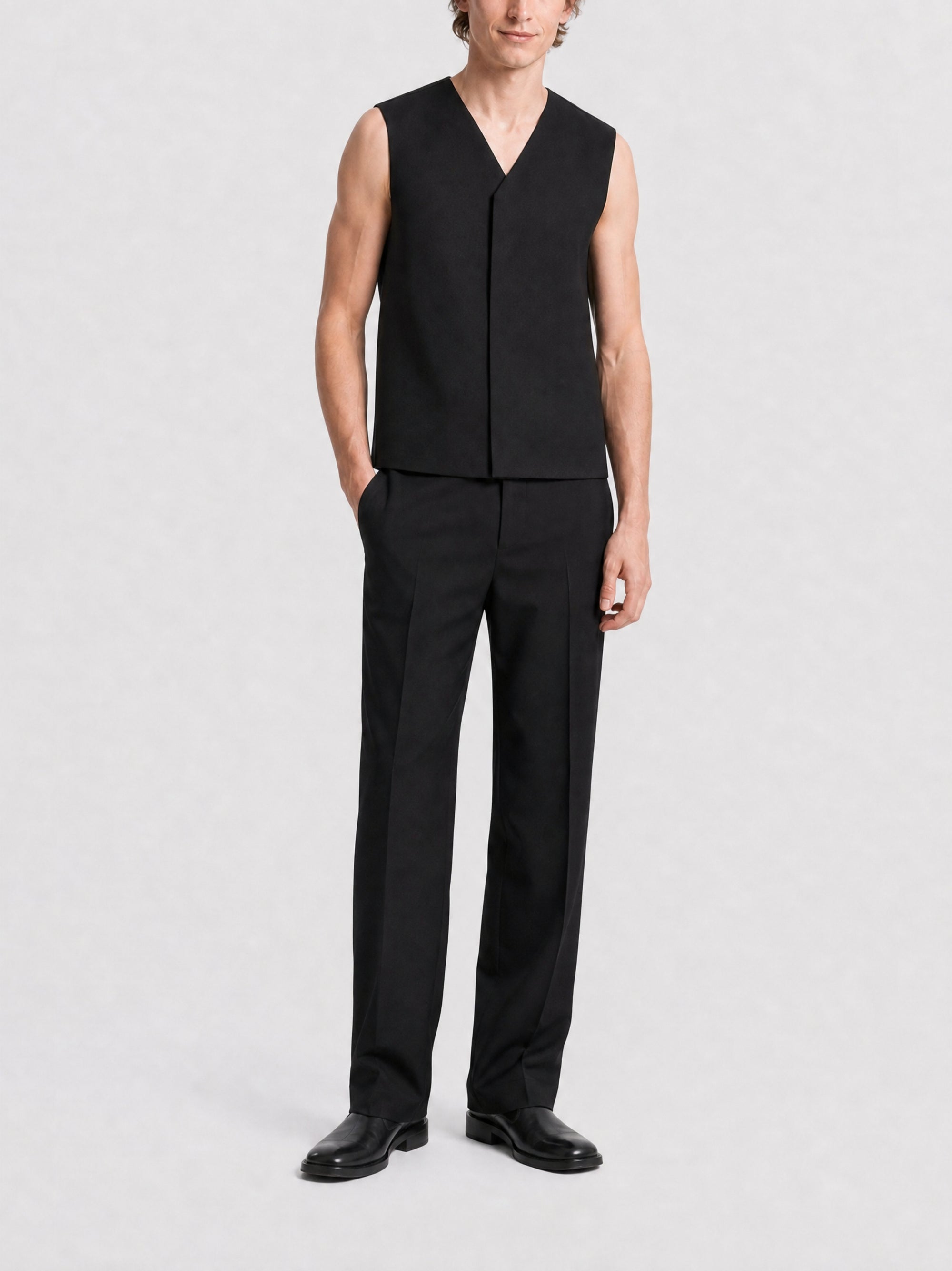 Gilet en laine - Black