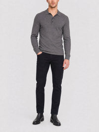 Jean Slim en denim - Black