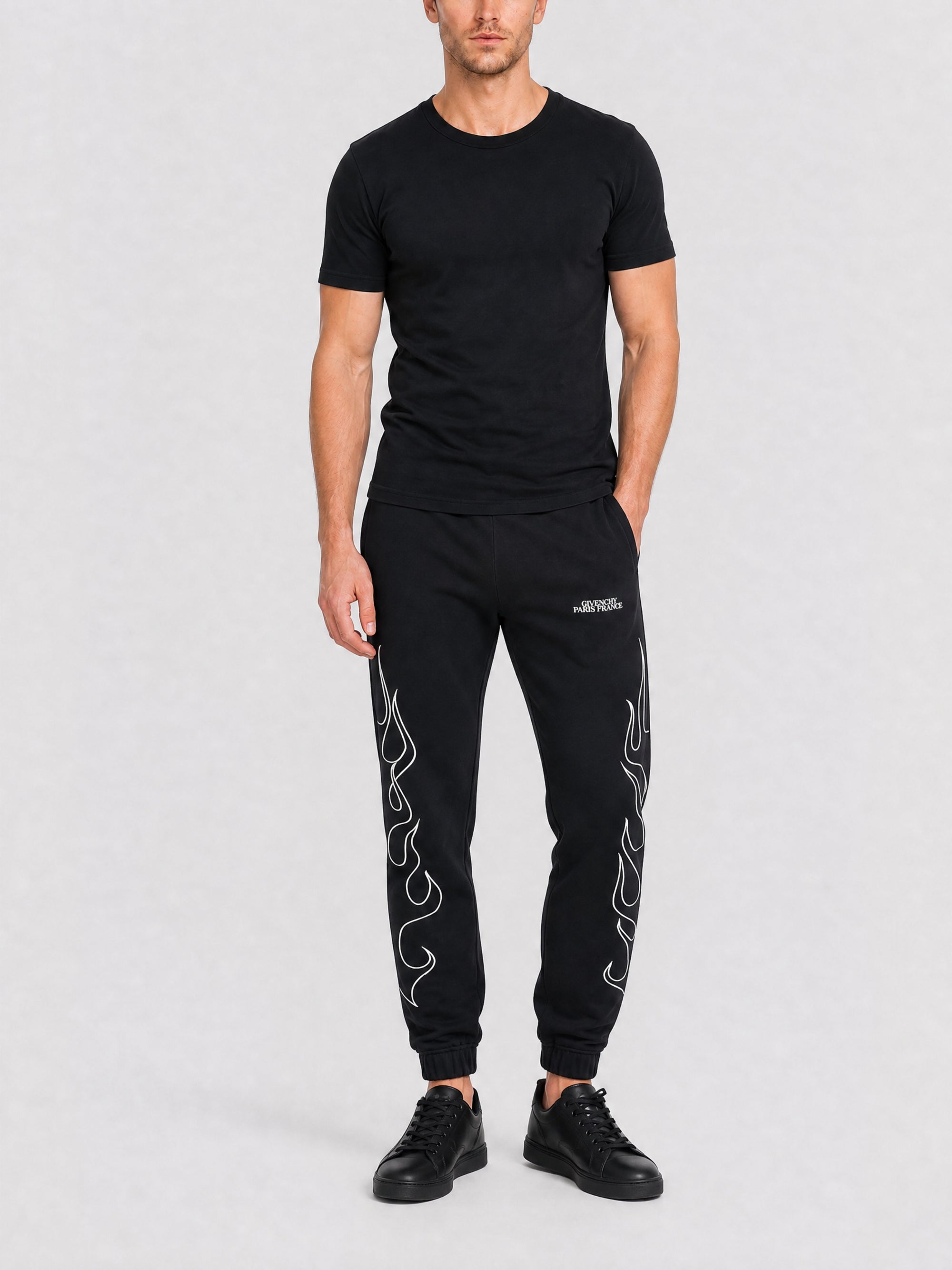 Pantalon de jogging Slim en molleton - Black