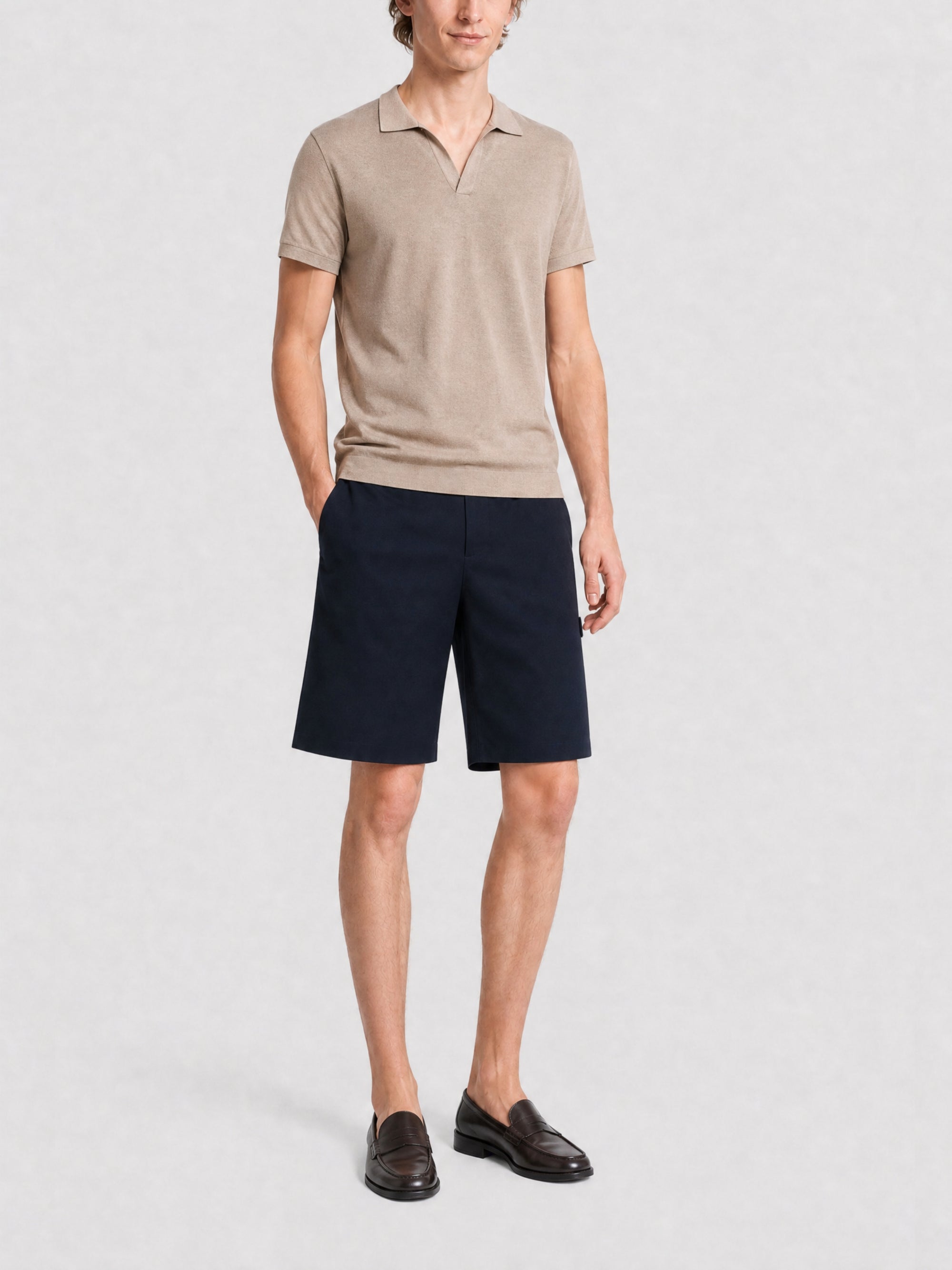 Bermuda cargo à poches - Dark Navy