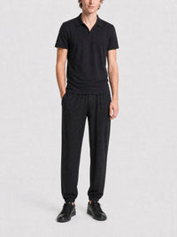 Pantalon de joggin à détail 4G en laine - Charcoal