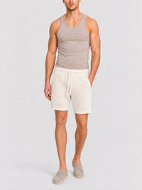 Short en maille - Ivory