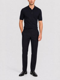 Pantalon de costume Slim en laine - Night Blue