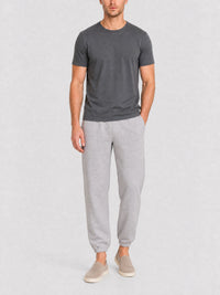 Pantalon Jogger - Light Grey Melange
