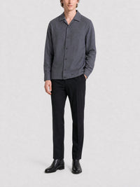 Surchemise en laine - Medium Grey