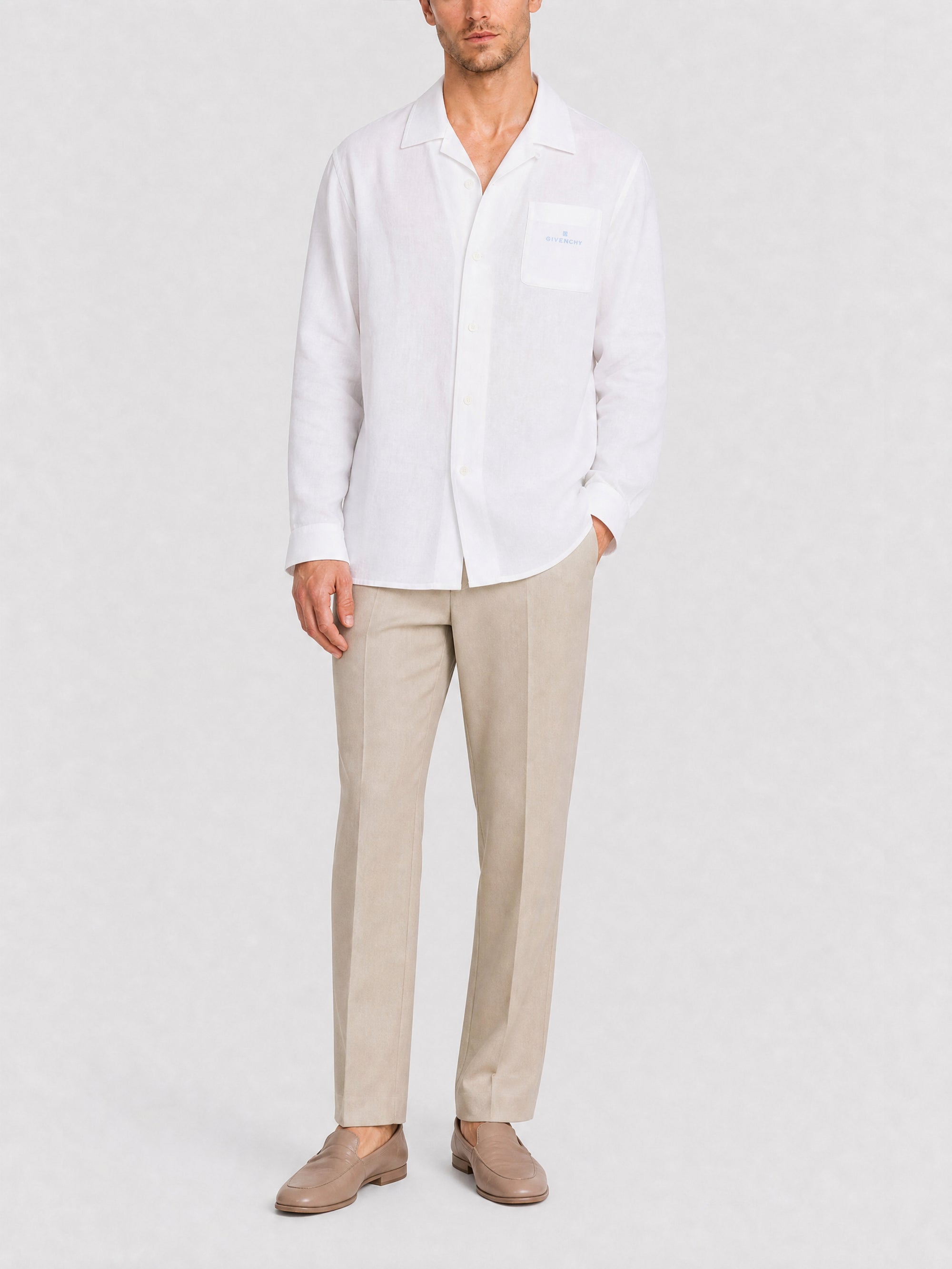 Chemise en lin - White