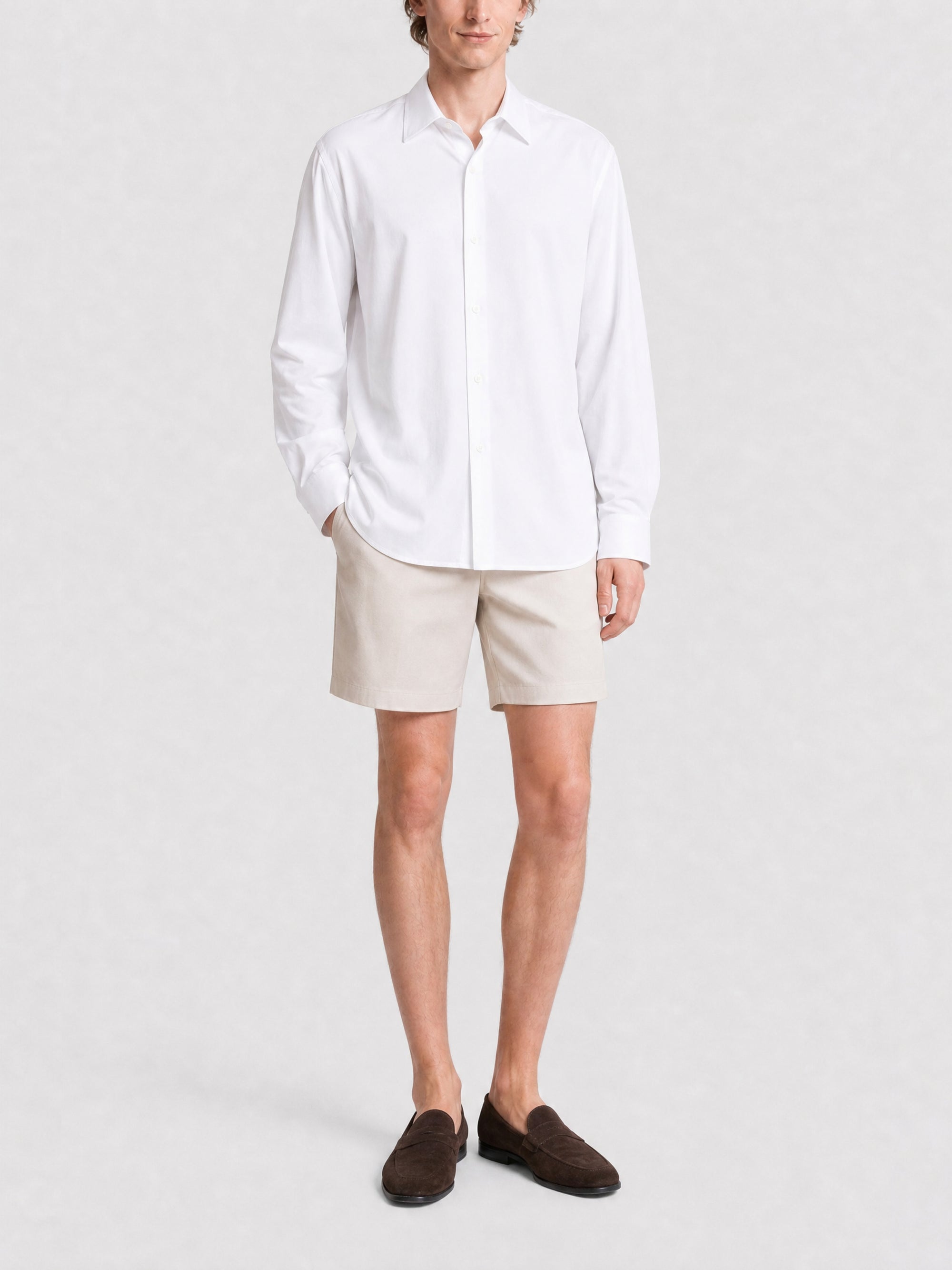 Surchemise Couture seam - White