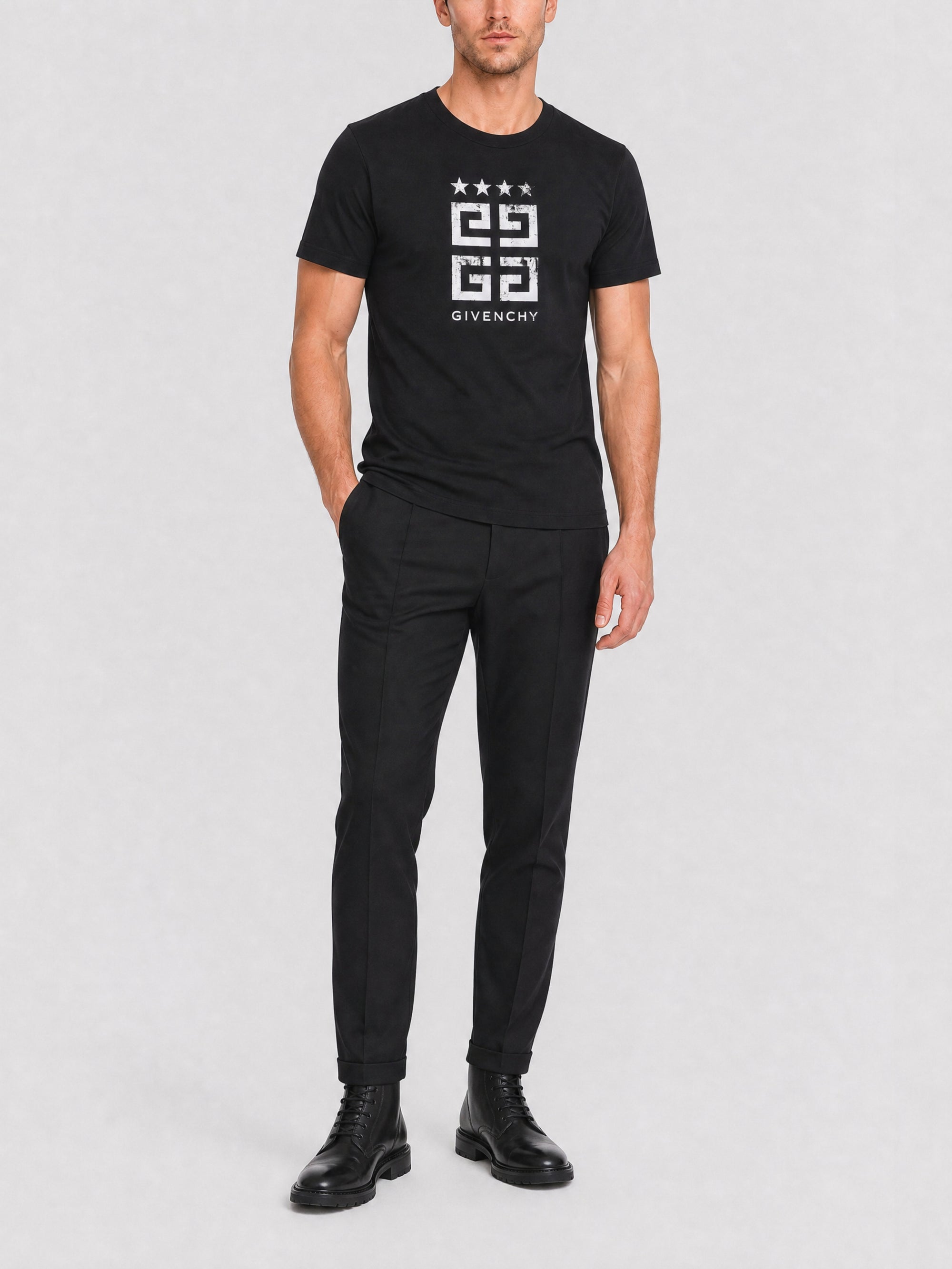 T-shirt Slim - Black