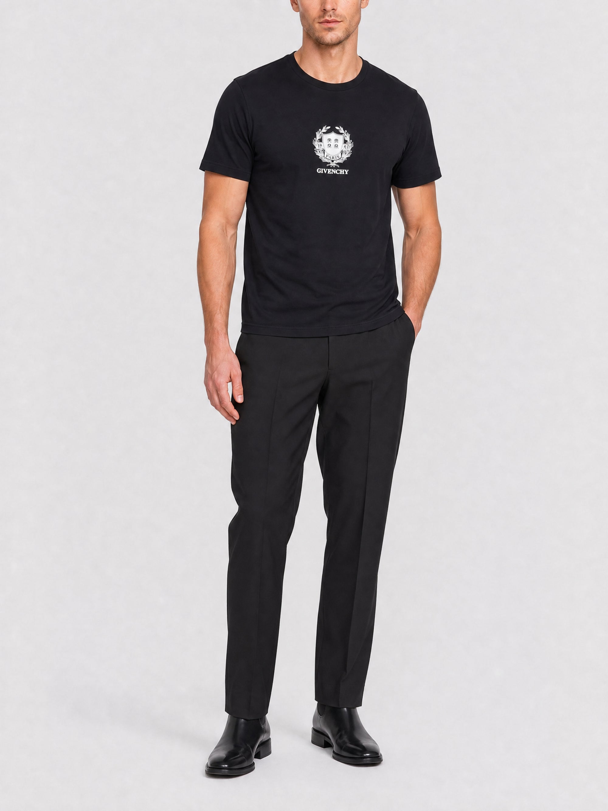 T-shirt manches courtes - Black