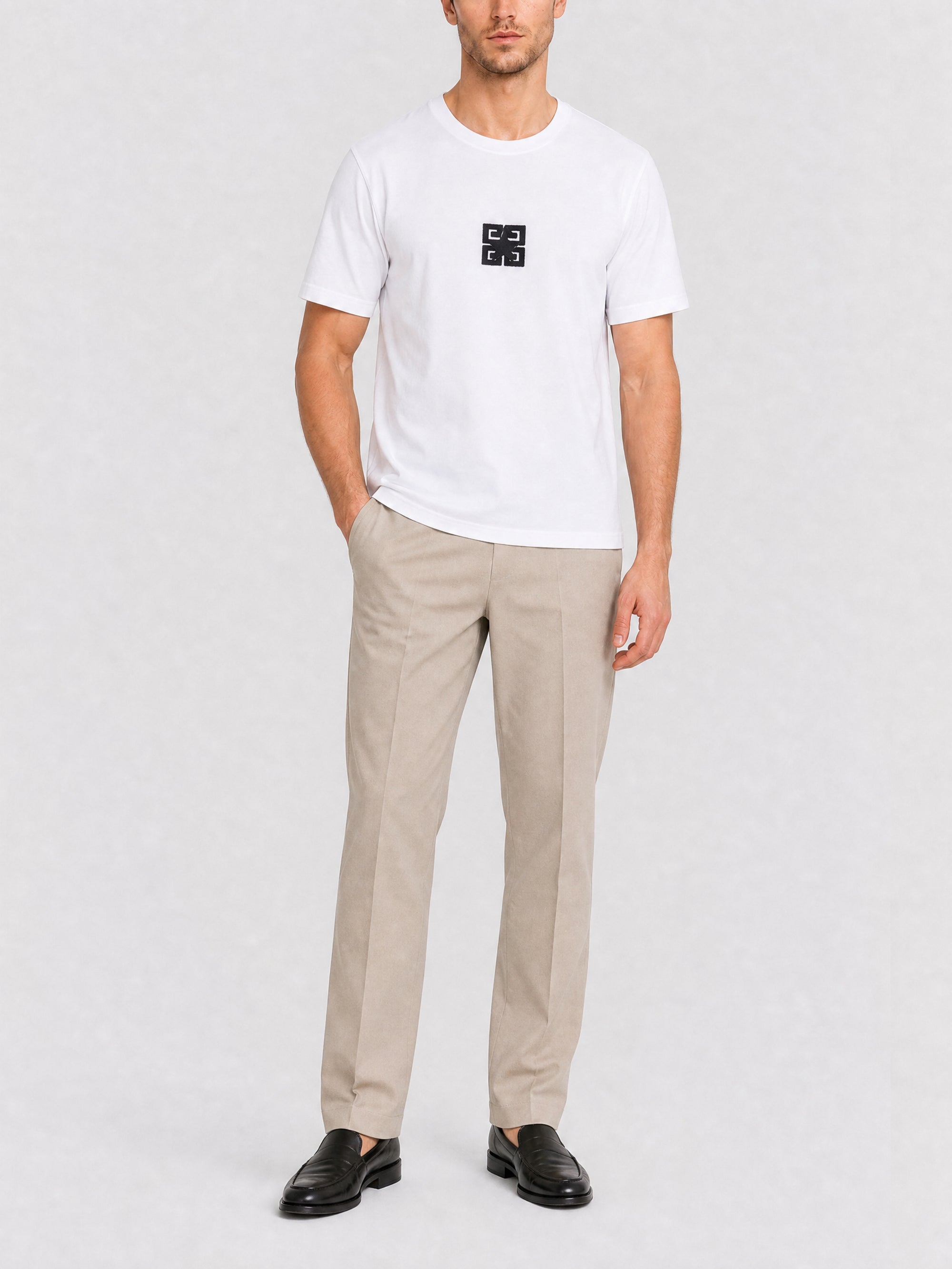 T-shirt Boxy manches courtes - White
