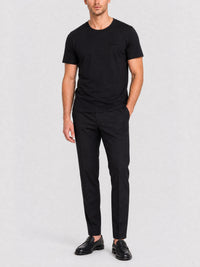 T-shirt coupe régulière - Black