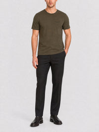 T-shirt coupe régulière - Kaki