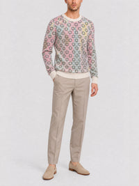 Pull avec broderie HG - Multicolored