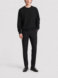 Sweat-shirt à capuche ample réfléchissant - Black