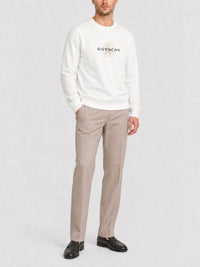 Sweat-shirt à capuche ample réfléchissant - Off White