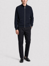 Sweat-shirt zippé Vintage - Dark Blue