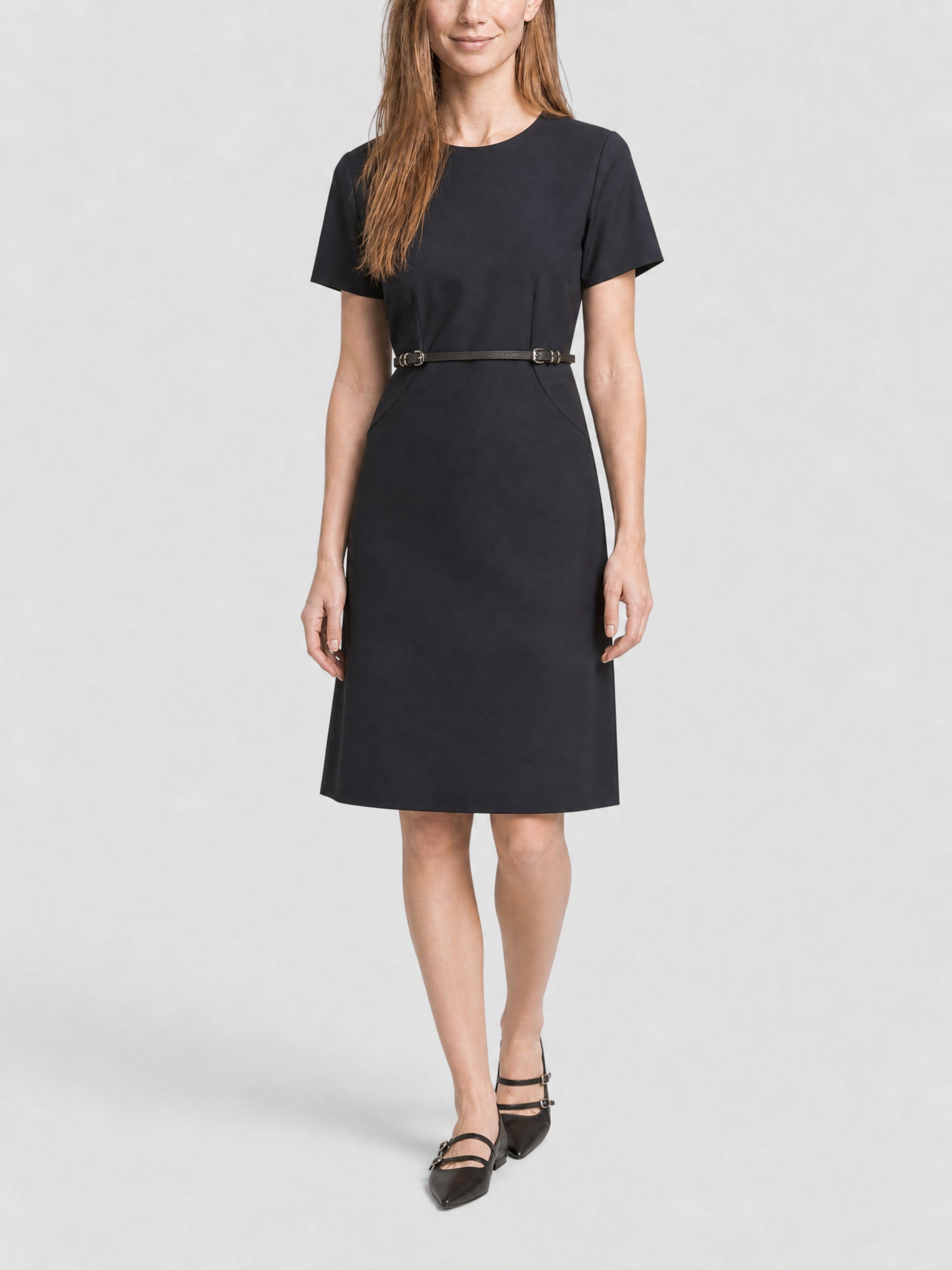 Robe Voyou en taffetas de coton - Black