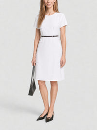 Robe Voyou en popeline - White