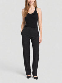 Pantalon tailleur droit - Black