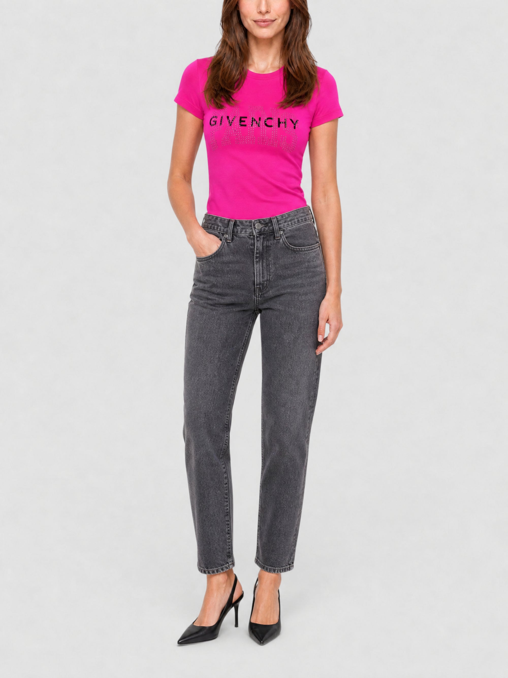 T-shirt Slim - Fuchsia