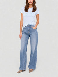 T-shirt Slim - Baby Blue