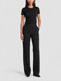 T-shirt Slim G archetype - Black & Silvery