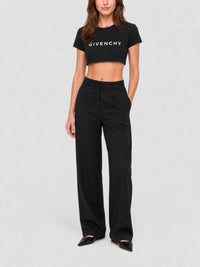 T-shirt court - Black