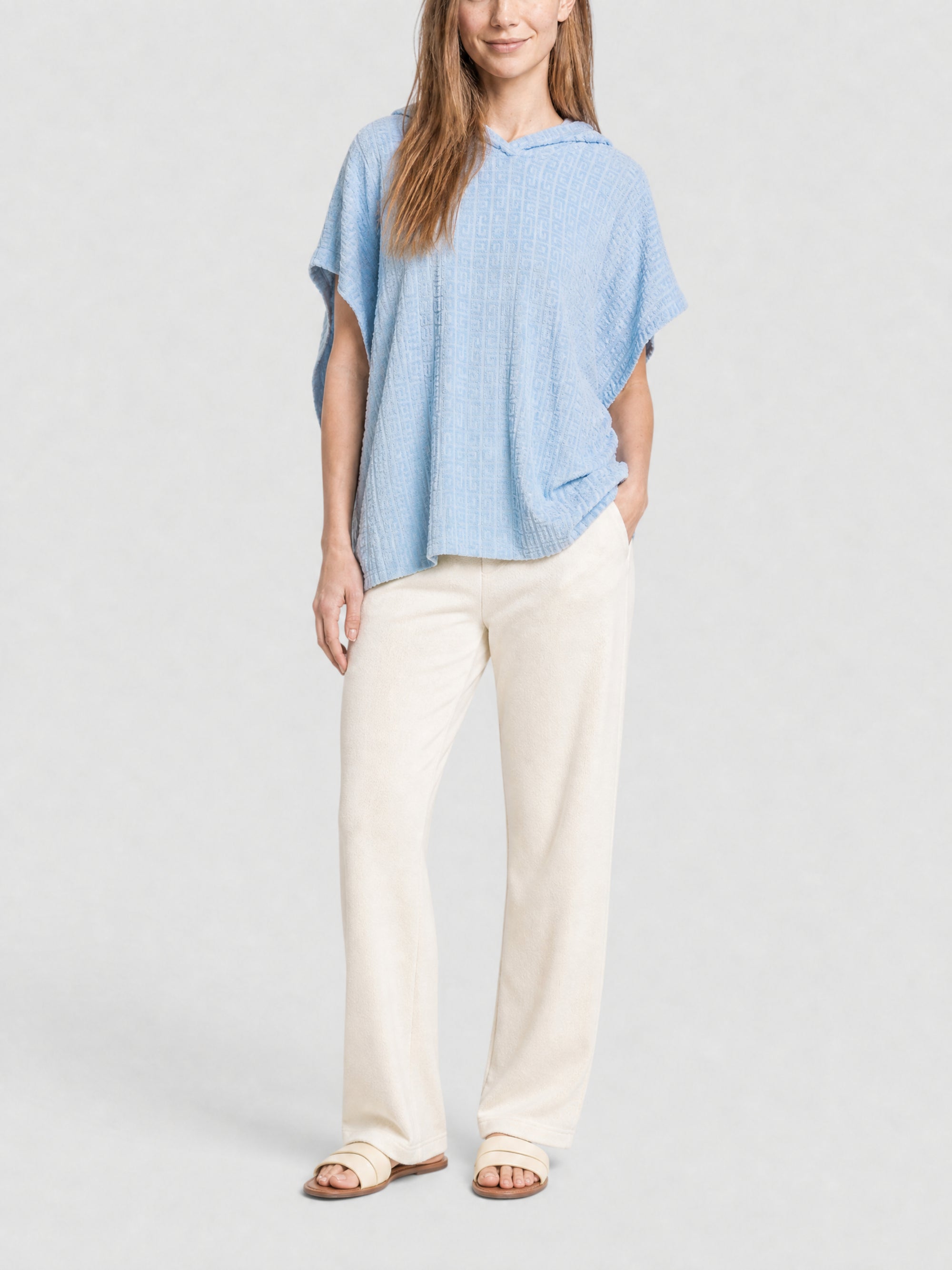 Poncho éponge 4G - Sky Blue
