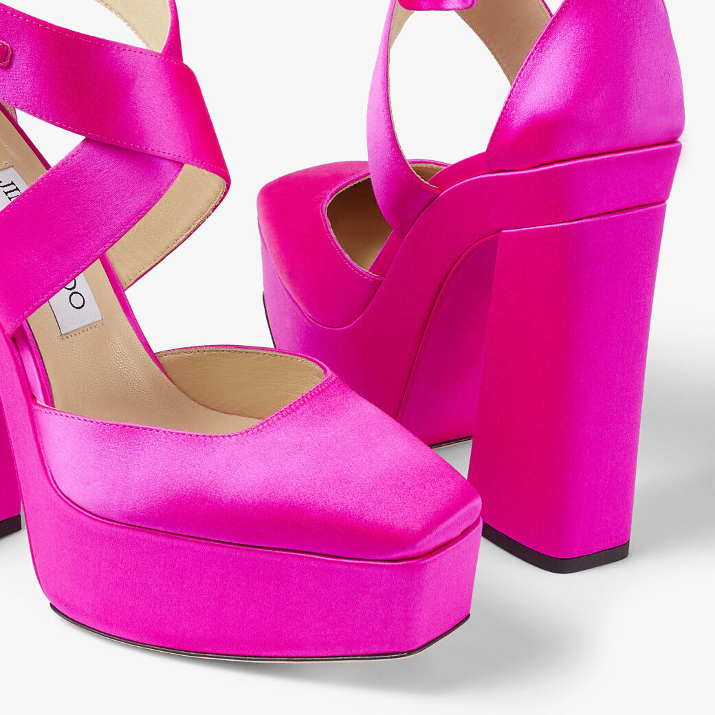 Escarpins Gian 140 - Fuchsia