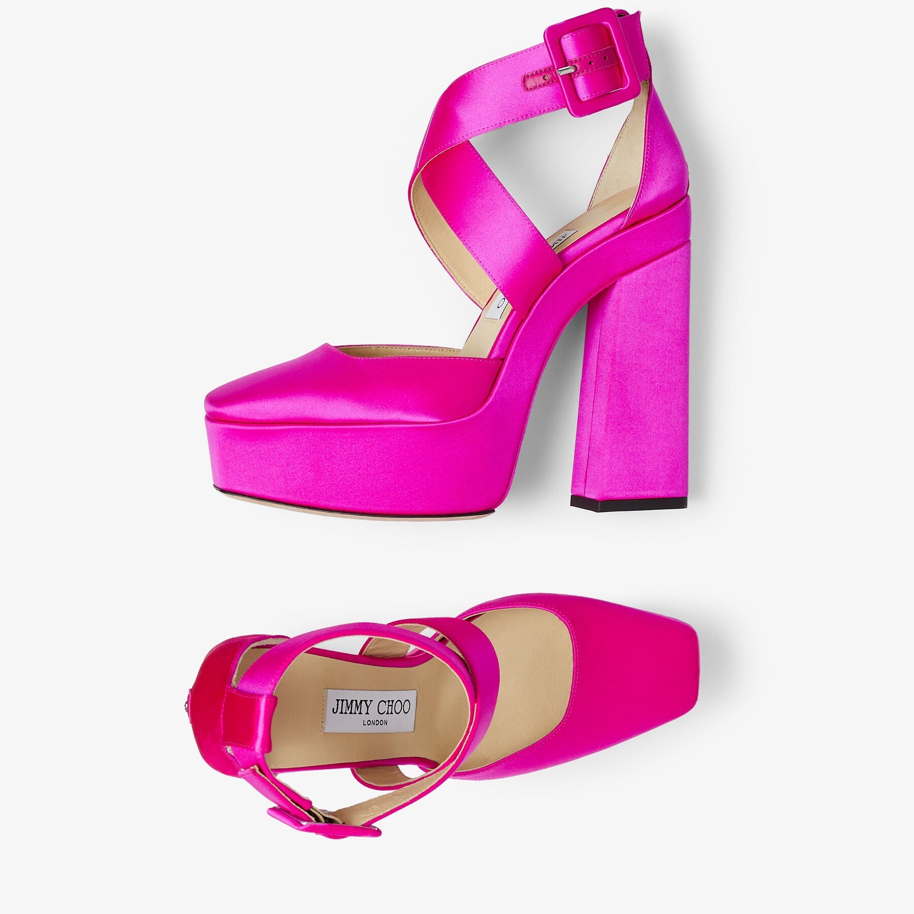 Escarpins Gian 140 - Fuchsia