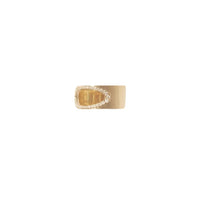 Gigi ring in yellow gold - Sapphire