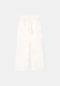 Pantalon large Gilbert en lin - White