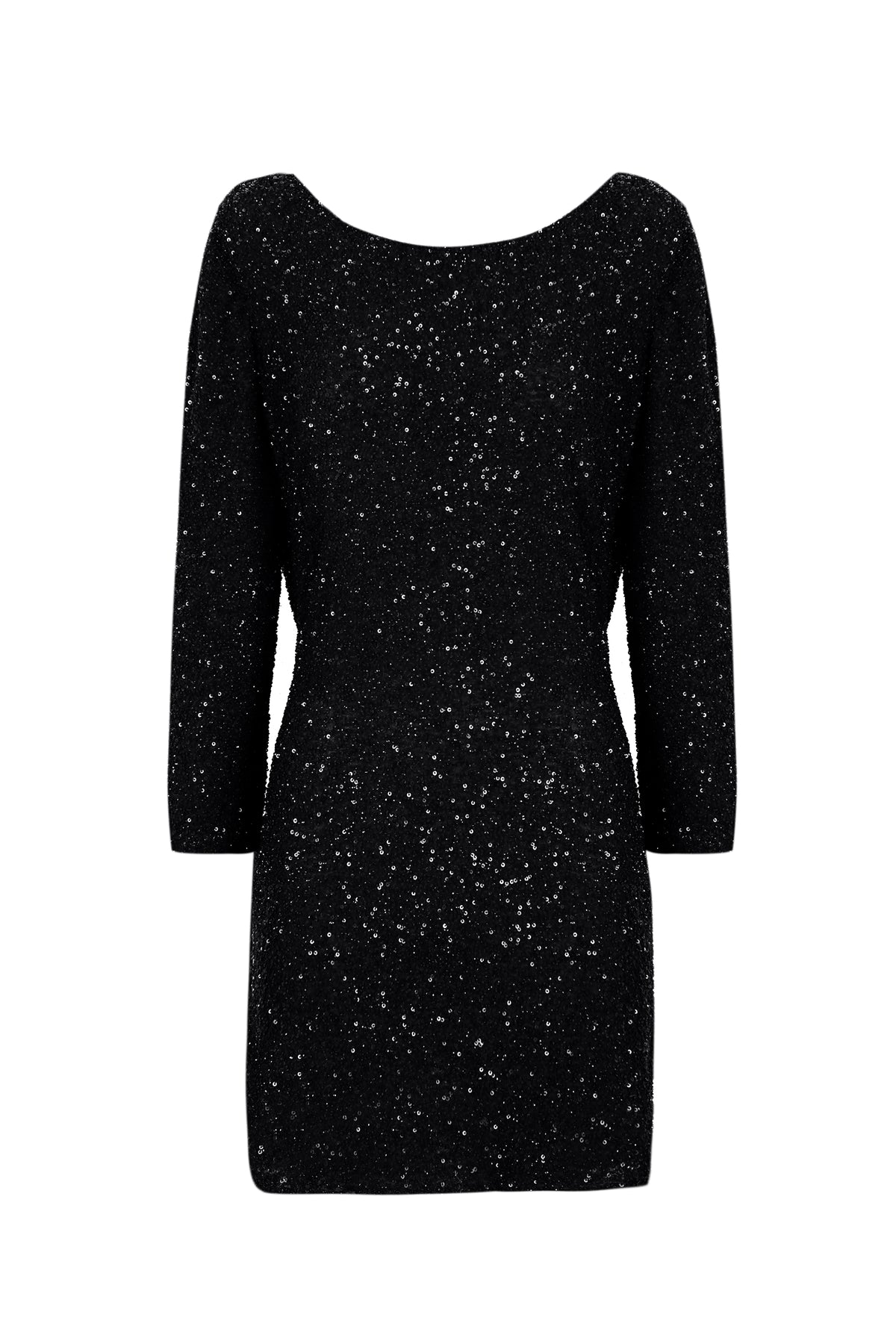 Robe paillettée Gina - Black