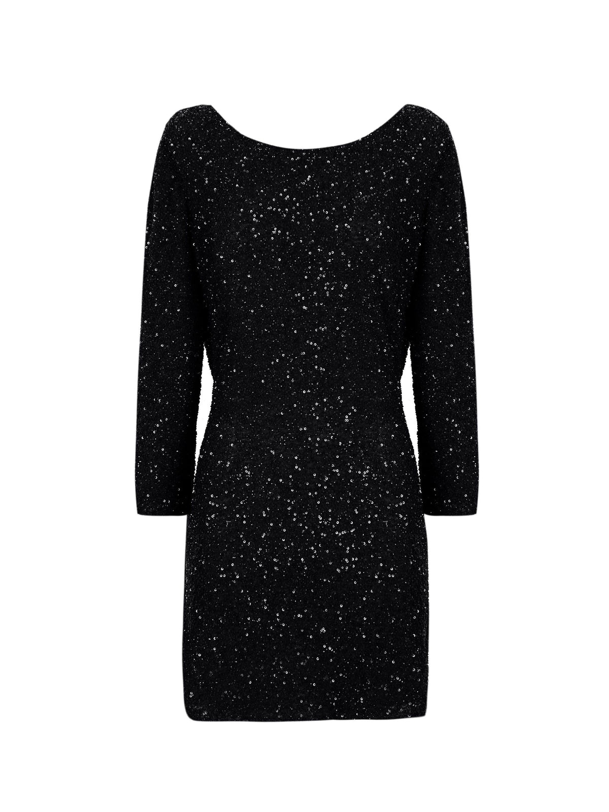 Robe paillettée Gina - Black