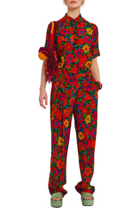 Pantalon Marius coupe fluide - Flower