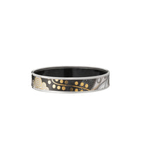 Bracelet Miss en émail et plaqué au rhodium - Noir, Or & Argent