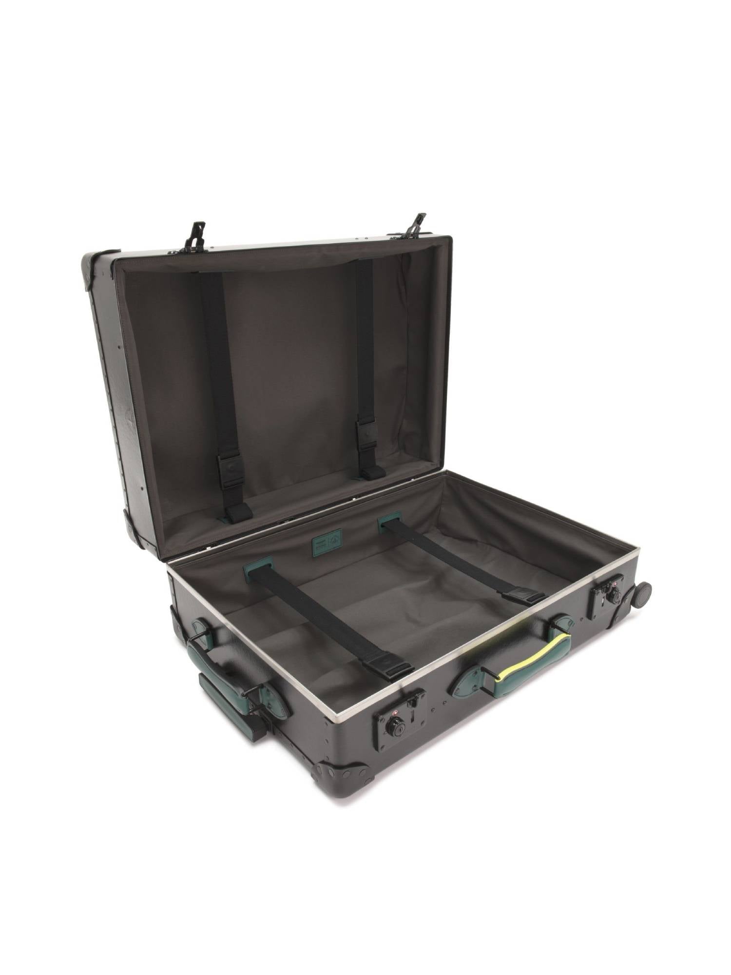 Grande valise soute Aston Martin F1 4 roues - Noir