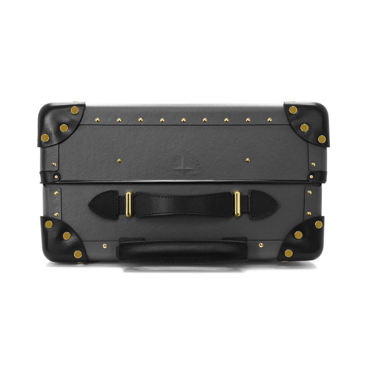 Valise cabine Centenary 4 roues - Charbon de bois & Noir & Or
