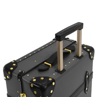Valise cabine Centenary 4 roues - Charbon de bois & Noir & Or