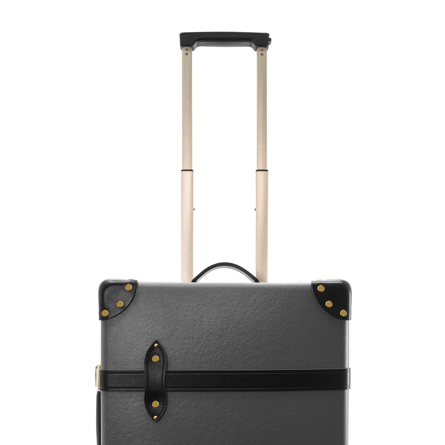 Valise cabine Centenary 4 roues - Charbon de bois & Noir & Or