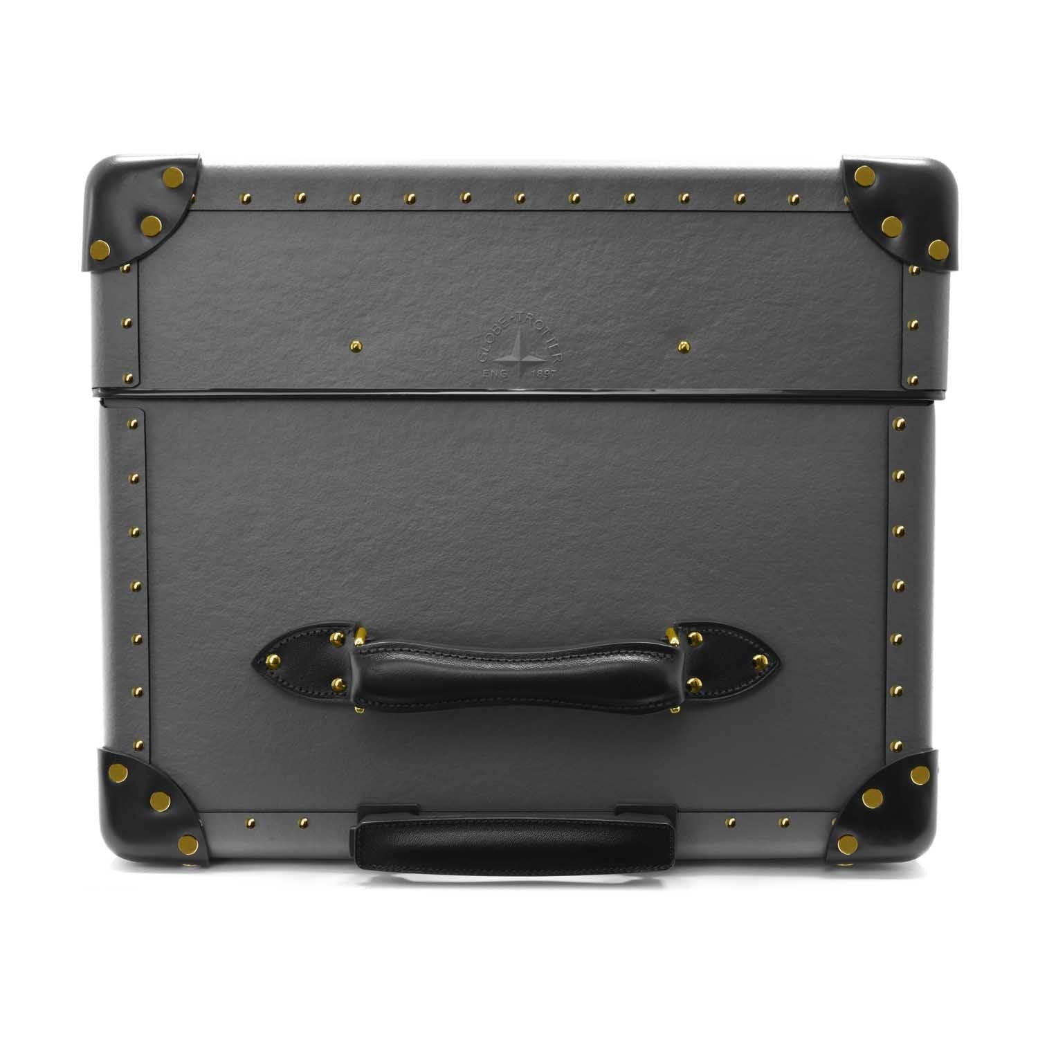 Malle XL Centenary 4 roues - Charbon de bois & Noir & Or